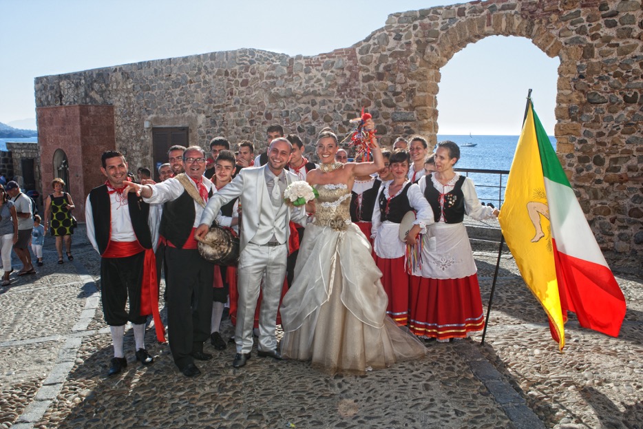 typical Sicilian wedding 